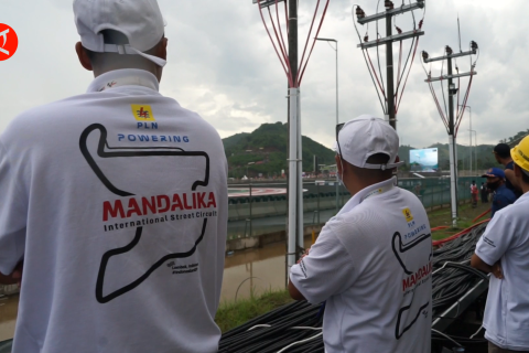 Layanan listrik tanpa kedip MotoGP Mandalika dipuji Dorna Sport