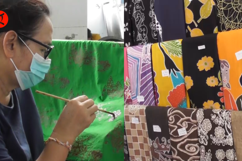 Mendidik warga binaan melestarikan warisan budaya batik