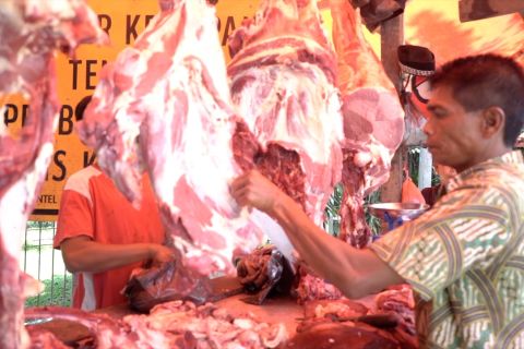 Meugang, harga daging sapi di Aceh capai Rp200 ribu per kilogram
