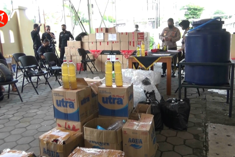 Polda DIY amankan 3.455 botol miras siap edar jelang Ramadhan