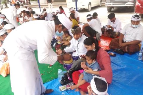 Sambut Hari Raya Nyepi, Umat Hindu di Jayapura gelar Mecaru