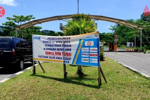 1 April pembayaran parkir Bandara Depati Amir beralih ke digital