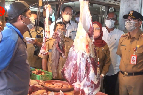 Tim Satgas Pangan dan TPID Kalteng pastikan kebutuhan pokok aman