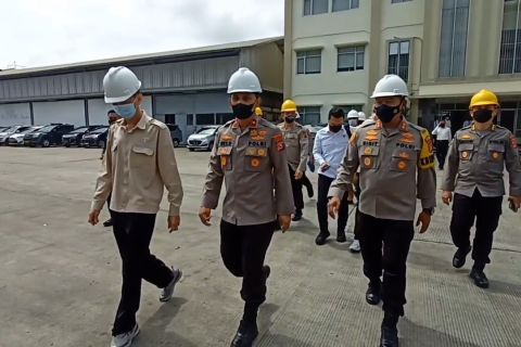 Wakapolda Banten sidak pabrik minyak goreng curah pastikan pasokan