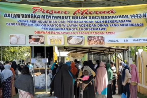 Jaga kestabilan harga, Pemprov Aceh gelar pasar murah