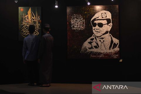 Pameran kaligrafi kontemporer internasional