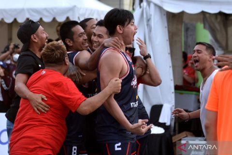 Ina Patriots A  Indonesia juara  ABL 3X3 ICC 2022 putra