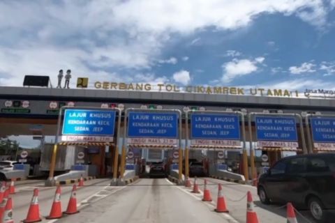 Kemenhub batasi lalu lintas kendaraan barang di tol mulai 28 April