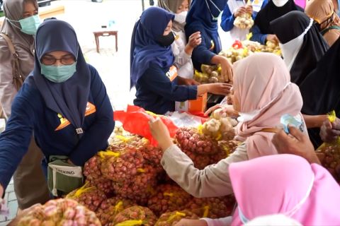 Pasar Tani Ramadhan Barantan Gorontalo jual pangan harga murah