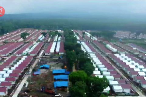 Penyintas APG Gunung Semeru mulai tempati huntap dan huntara