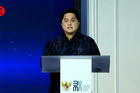 Erick Thohir dorong Kementerian BUMN jadi E-Government pertama di 2022