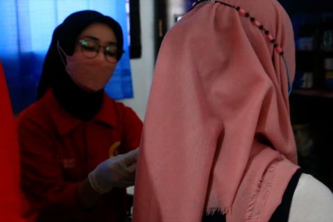 Vaksinasi BIN NTB jangkau warga binaan Lapas Perempuan Mataram