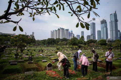 Tradisi ziarah kubur saat hari raya Idul Fitri