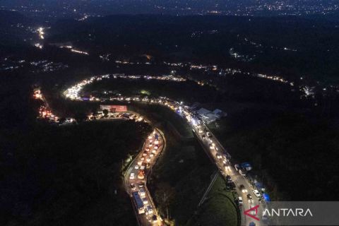 Arus balik lebaran di Jalur Selatan Lingkar Gentong