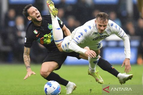 Serie A: Inter Milan menang 4-2 atas tamunya Empoli
