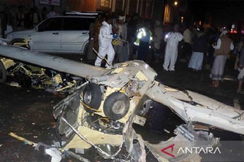 Drone jatuh tewaskan tiga orang di kawasan padat penduduk Yaman