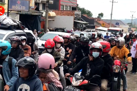 Arus Balik di jalur tengah Majalengka mulai meningkat