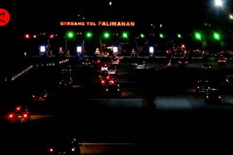 Arus balik mudik, Tol Cipali padat merayap