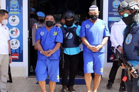 BNNP Kalbar ringkus oknum polisi penyelundup narkotika lintas negara