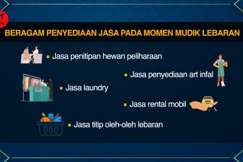 Beragam penawaran jasa bawa keuntungan di momen mudik Lebaran