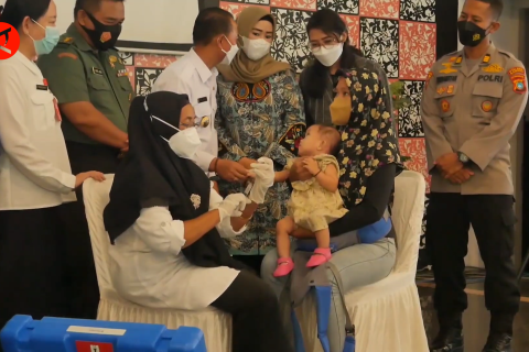 Bupati Bangka imbau warga lengkapi imunisasi anak