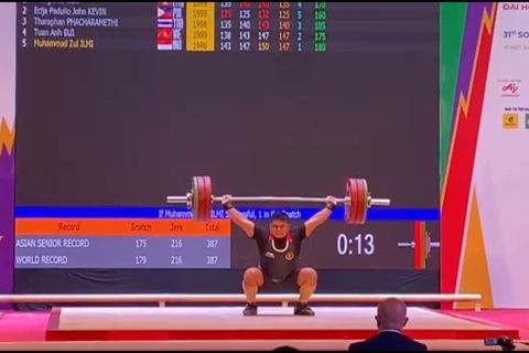 Lifter debutan Zul Ilmi persembahkan emas ketiga
