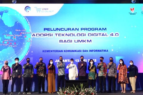 Menkominfo luncurkan program adopsi teknologi digital 4.0 bagi UMKM