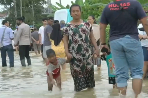 Pemkot Jambi minta Pemprov Jambi bantu atasi 34 titik banjir