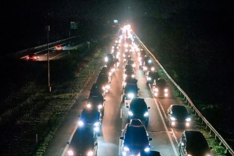Penerapan one way di Cipali akibat arus balik meningkat