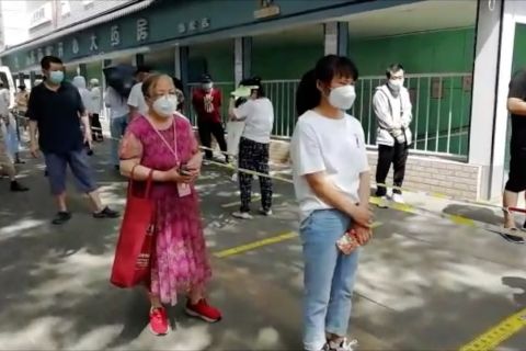 Laporan wartawan  ANTARA tentang situasi "lockdown" di Beijing