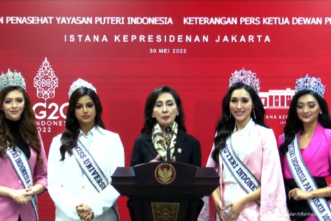 Presiden libatkan Puteri Indonesia promosikan 3 topik Presidensi G20