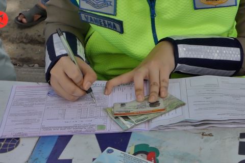 Puluhan kendaraan terjaring razia KIR di Banjarmasin