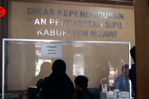 Pengajuan pindah domisili warga Ngawi meningkat 70 persen