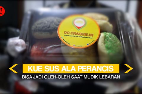 Kue Sus ala PeranCis bisa jadi oleh-oleh saat mudik Lebaran