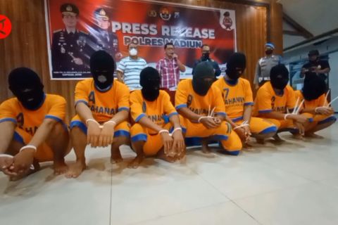 Sepekan, Polres Madiun amankan 7 pelaku kejahatan