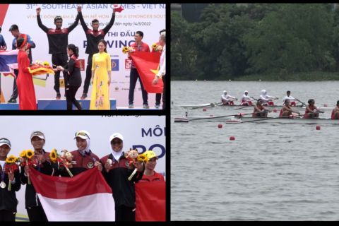 Tim Dayung Indonesia panen 2 emas & 2 perak jelang pembukaan SEA Games