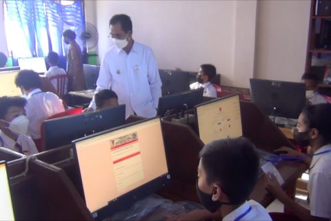 Ujian SD secara tatap muka kembali dilakukan di Kota Ambon