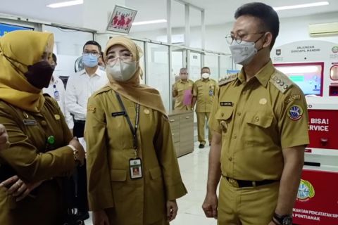 Wali Kota Pontianak inspeksi kehadiran ASN usai libur Lebaran