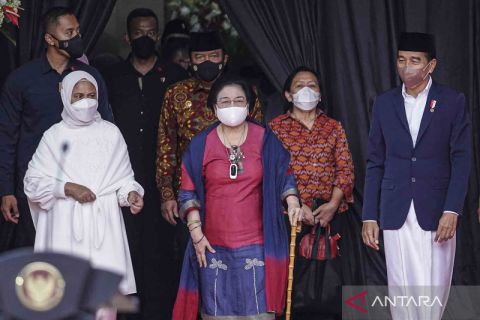 Presiden Jokowi resmikan Masjid At-Taufiq di Lenteng Agung
