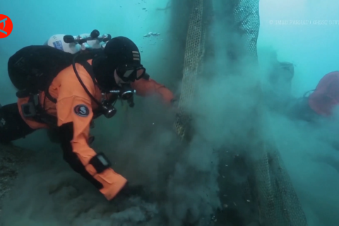 23 ton sampah ditemukan dari Laut Mediterania