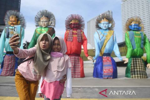 Pameran Ondel-ondel HUT ke-495 Jakarta