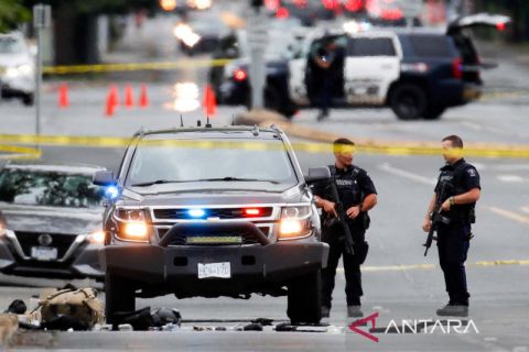 Dua orang tewas pada perampokan bank bersenjata api di British Columbia Kanada