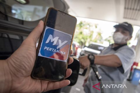 Uji coba pembelian BBM subsidi dengan aplikasi MyPertamina
