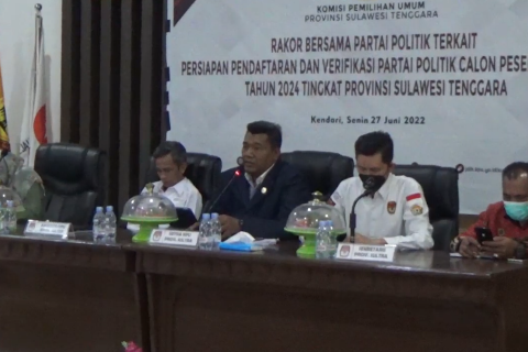 KPU Sultra minta partai politik siapkan administrasi