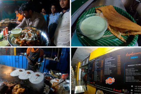 Mencicipi dosa, camilan berempah khas India