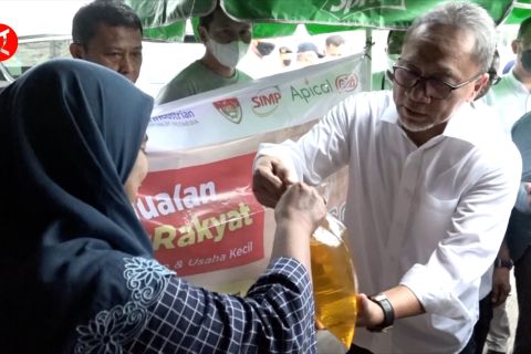 Mendag optimistis harga &nbsp;migor curah kembali stabil dalam dua minggu