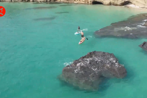 Menikmati pesona pemandangan pulau vulkanik termuda di China