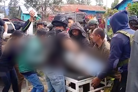 Pengojek tewas dibacok orang tak dikenal di Puncak Papua