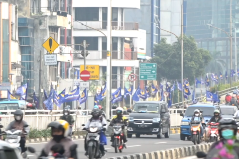 Perluasan sistem ganjil genap turunkan volume lalu lintas
