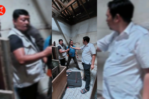 Polisi amankan ribuan peluru dan bahan peledak di pusat kota Bandung